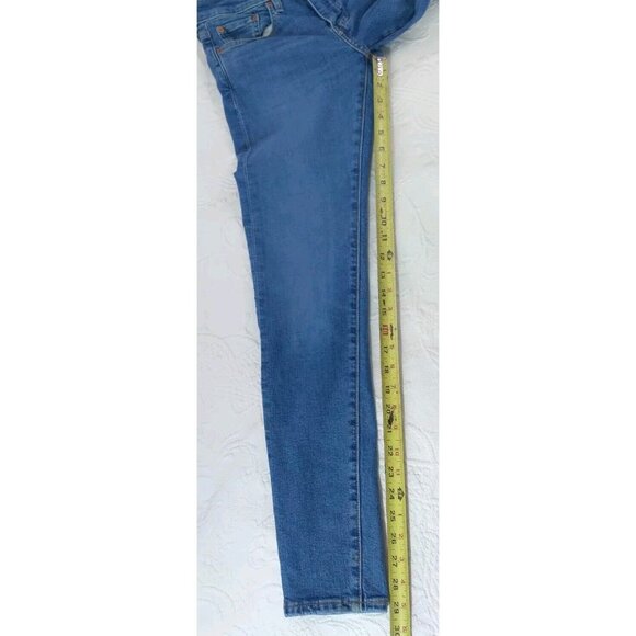 Levi Premium Big E Lot Skinny Taper Blue Jeans W 28 L30 mens - Picture 10 of 16